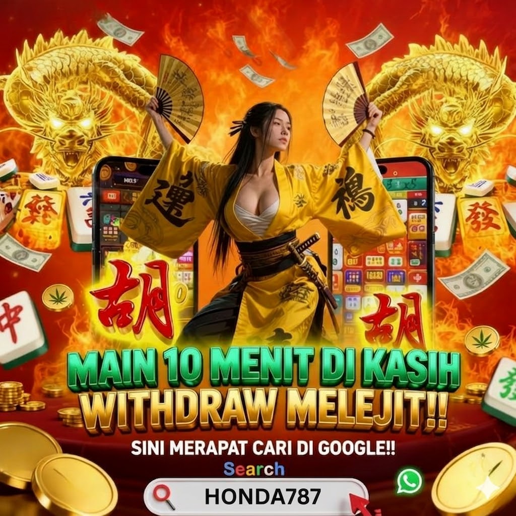 HONDA787 🛫 Login Agen Slot Gacor Deposit 10k Via Qris Cepat dan Terpercaya